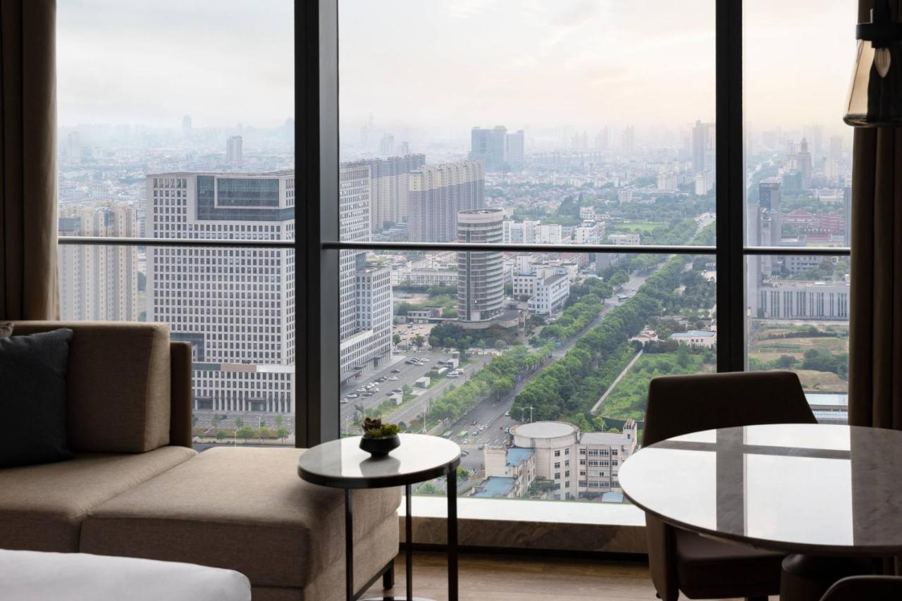 Zhangjiagang Marriott Hotel Dış mekan fotoğraf