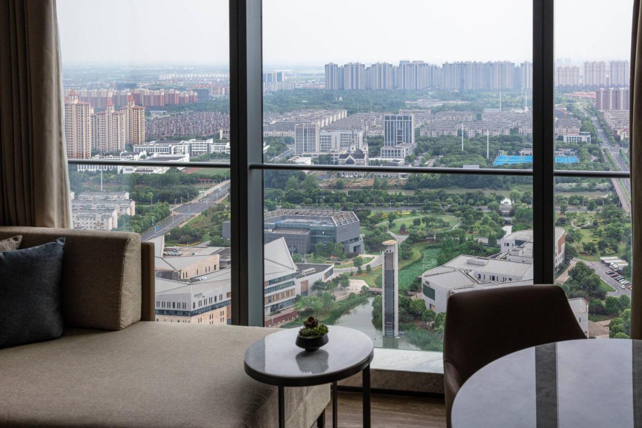 Zhangjiagang Marriott Hotel Dış mekan fotoğraf