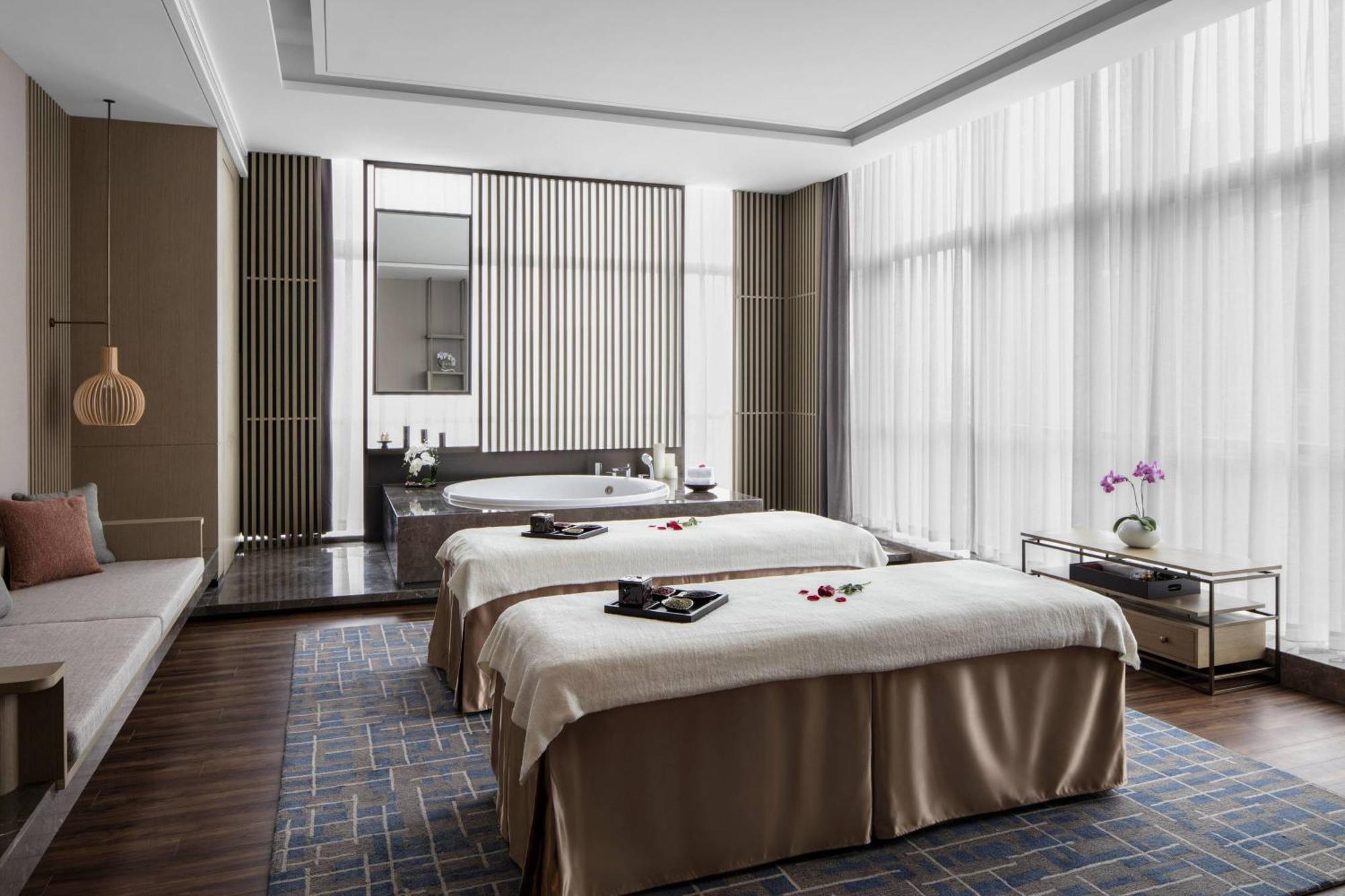 Zhangjiagang Marriott Hotel Dış mekan fotoğraf