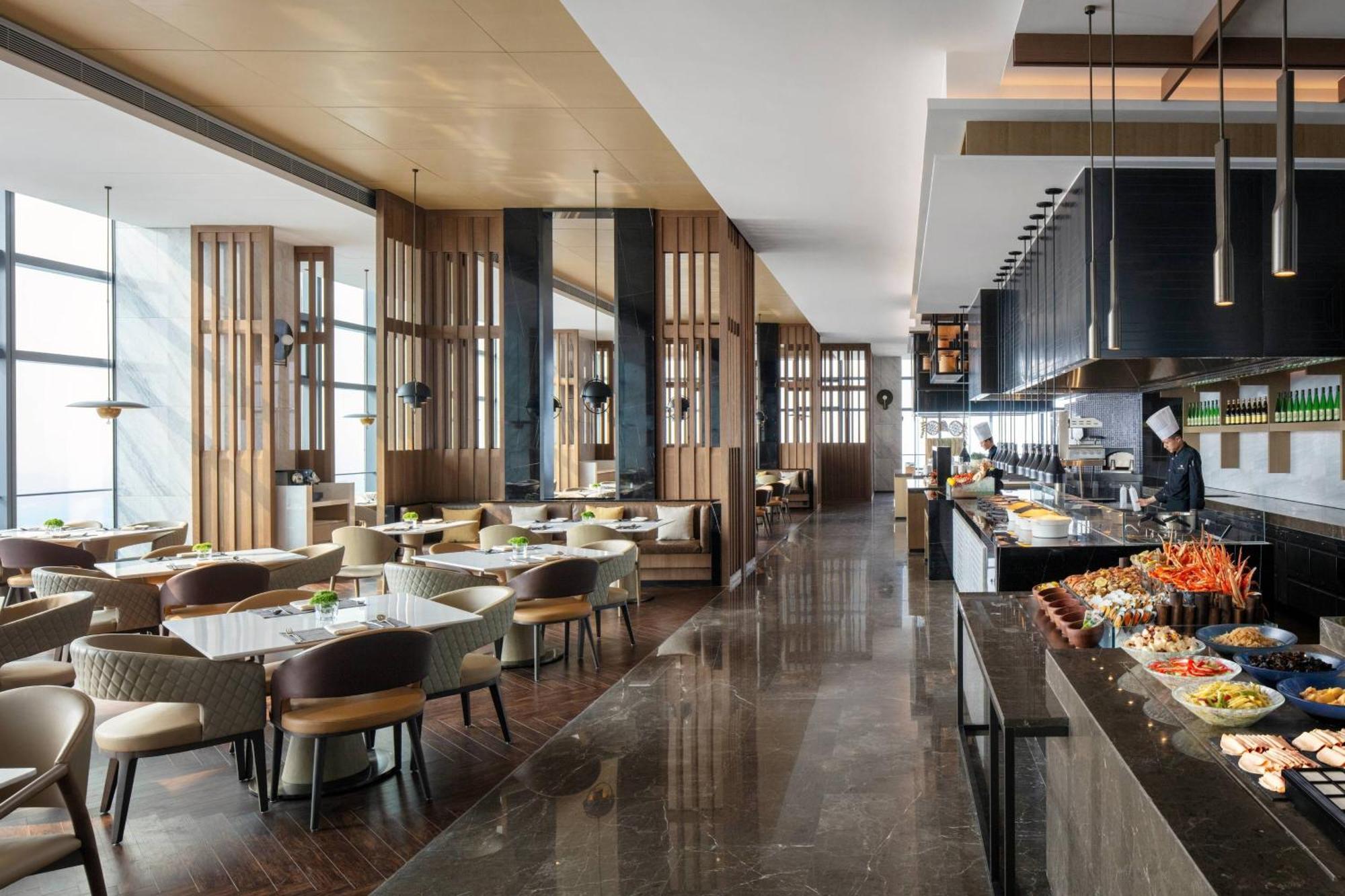 Zhangjiagang Marriott Hotel Dış mekan fotoğraf