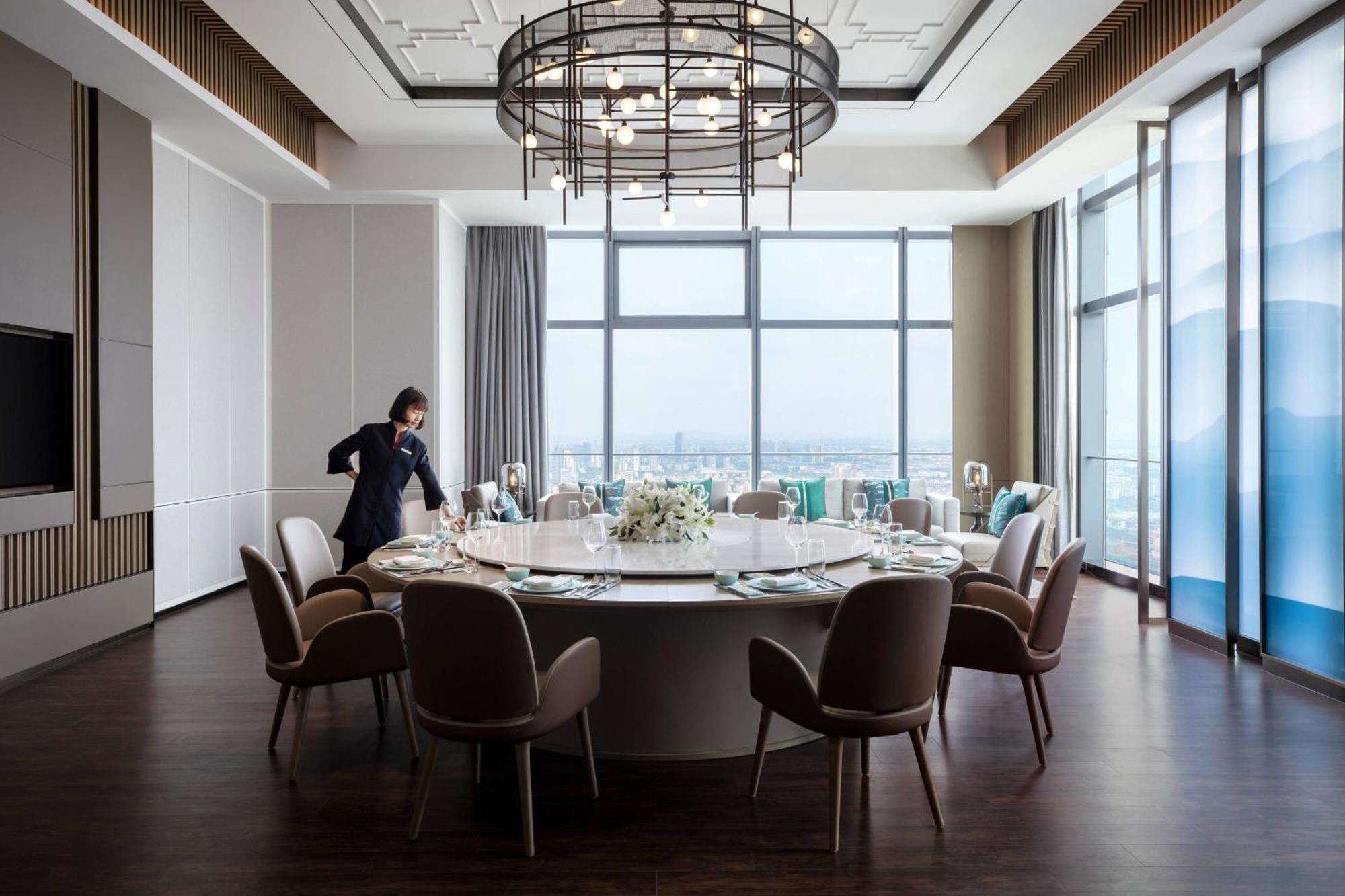 Zhangjiagang Marriott Hotel Dış mekan fotoğraf
