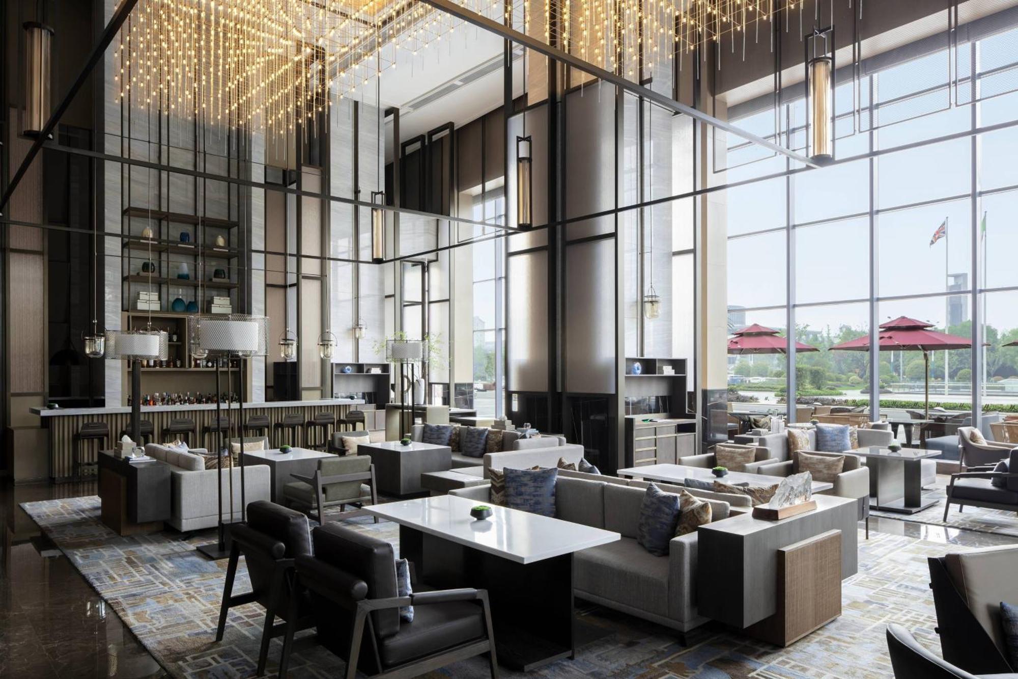 Zhangjiagang Marriott Hotel Dış mekan fotoğraf