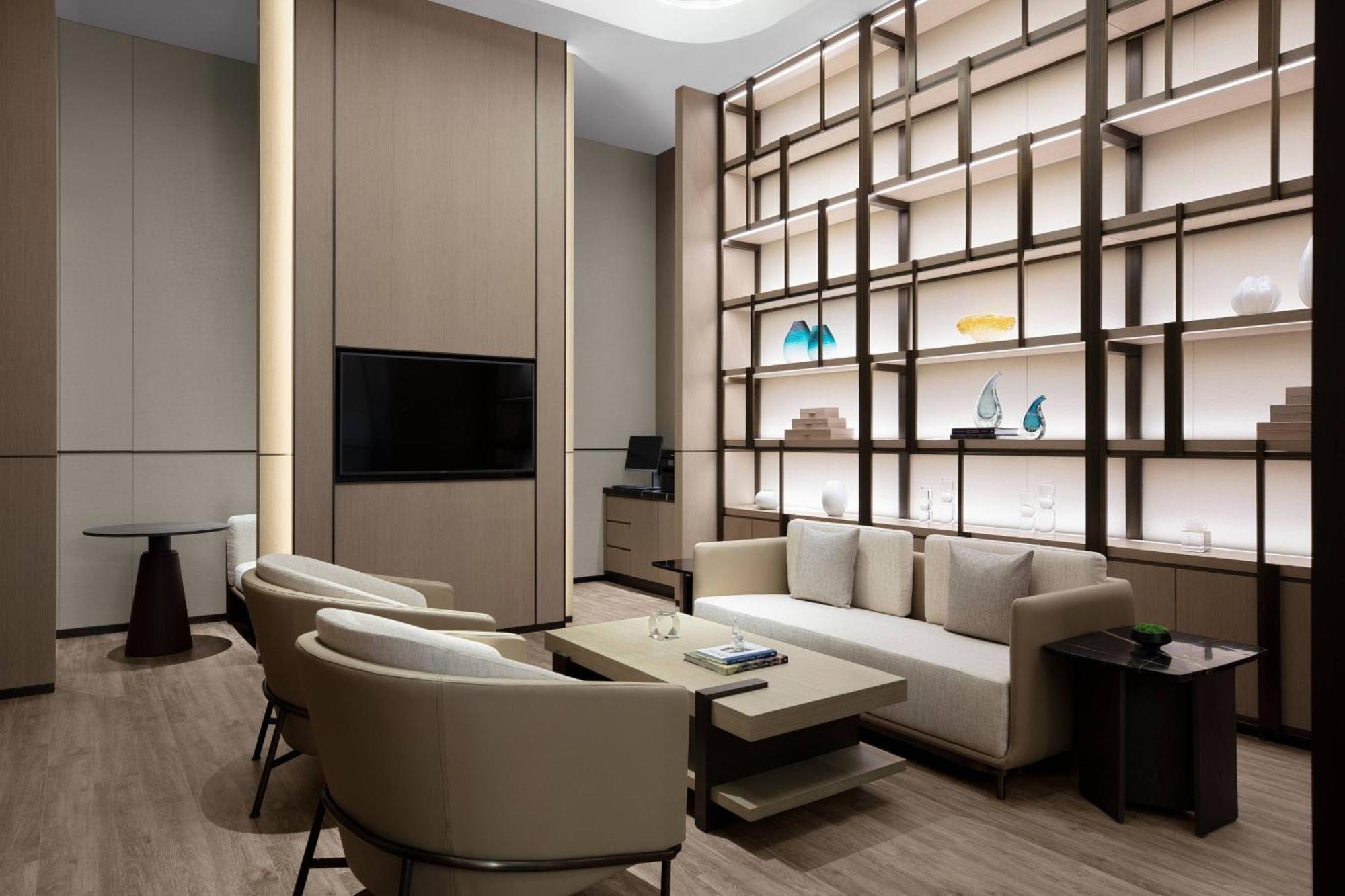 Zhangjiagang Marriott Hotel Dış mekan fotoğraf